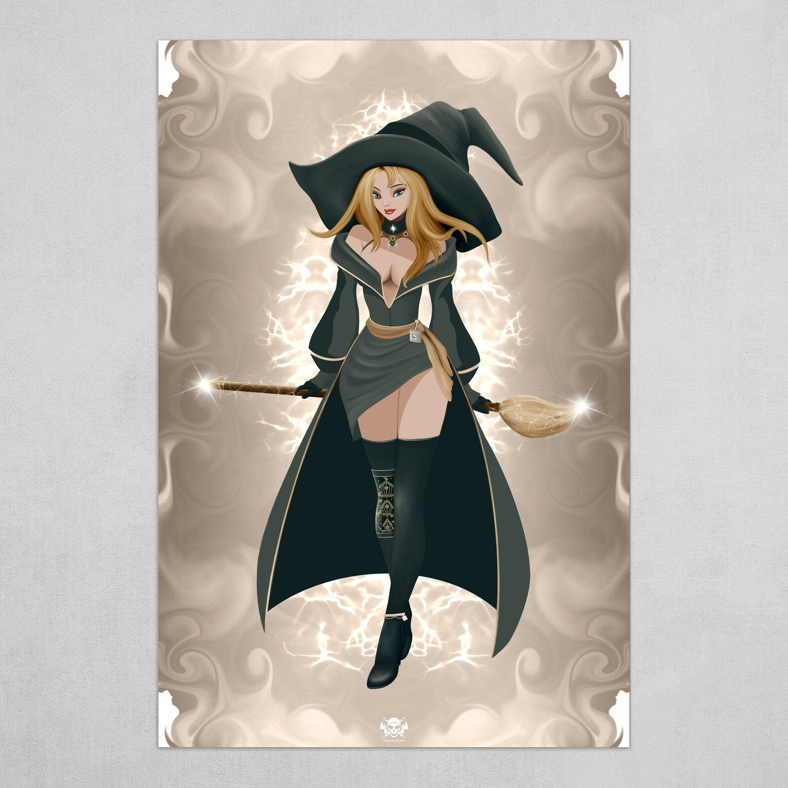 Female Magic Witch by 5th5ea5on.Art