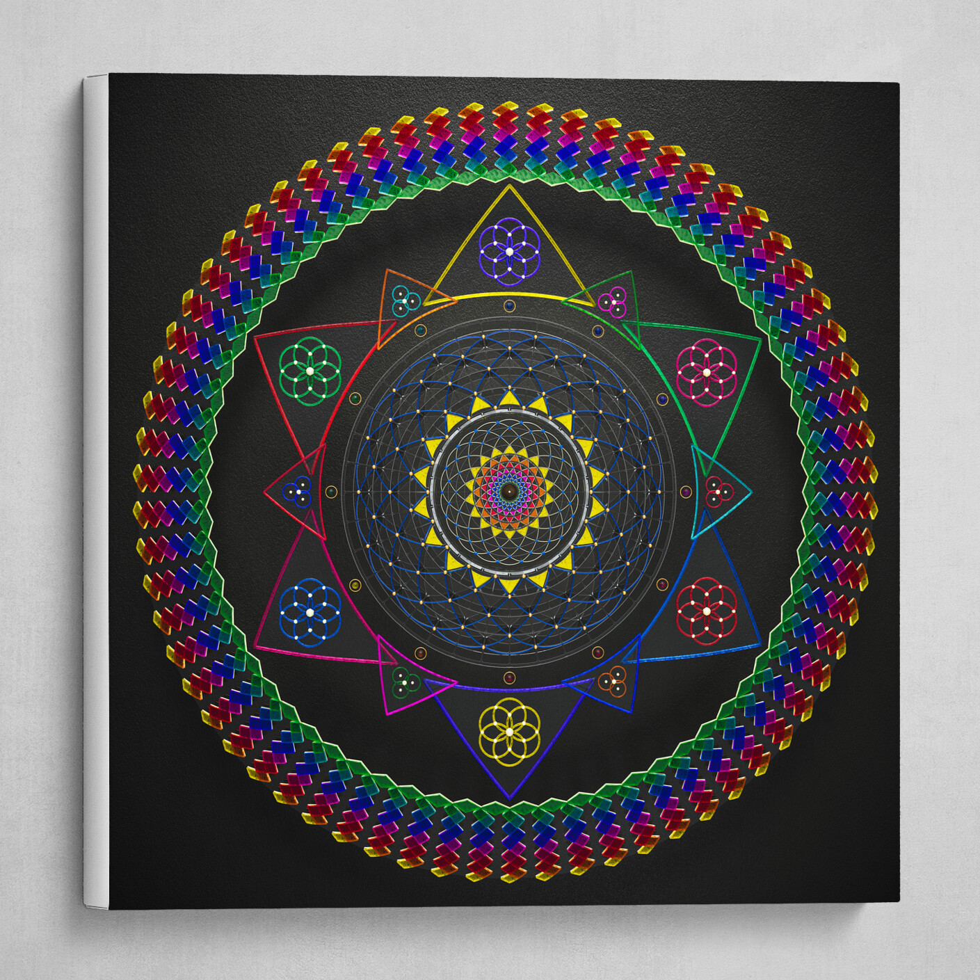 The mandala of blossoming