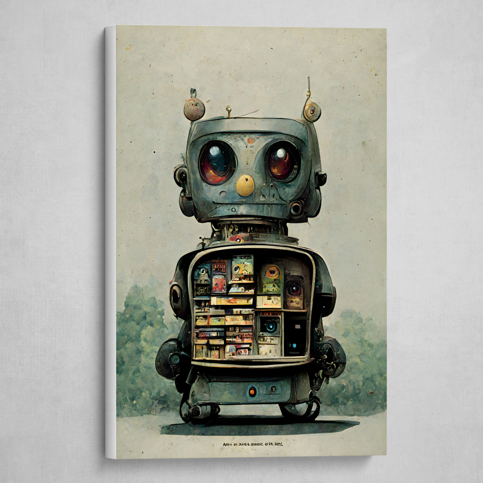Vintage Robot Vending Machine #9
