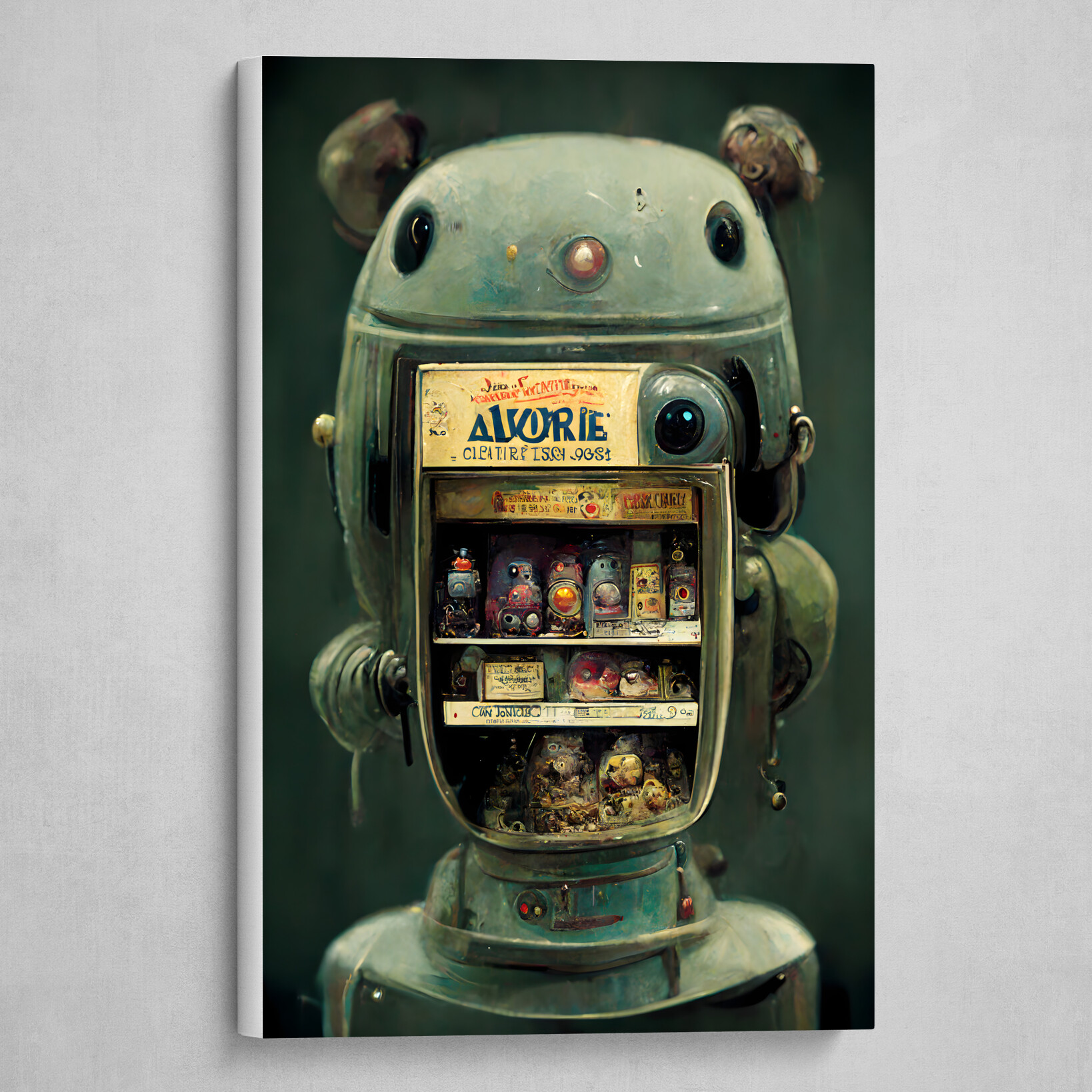 Vintage Robot Vending Machine #16