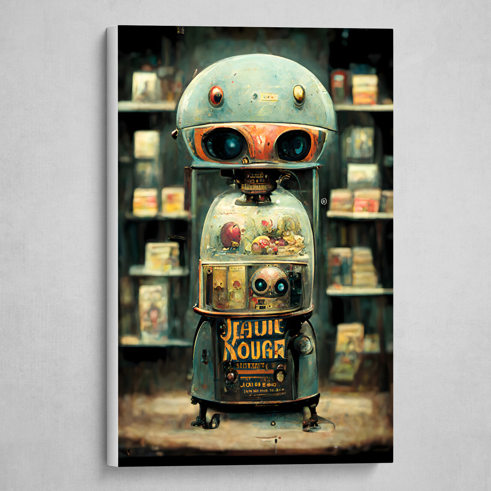 Vintage Robot Vending Machine #20