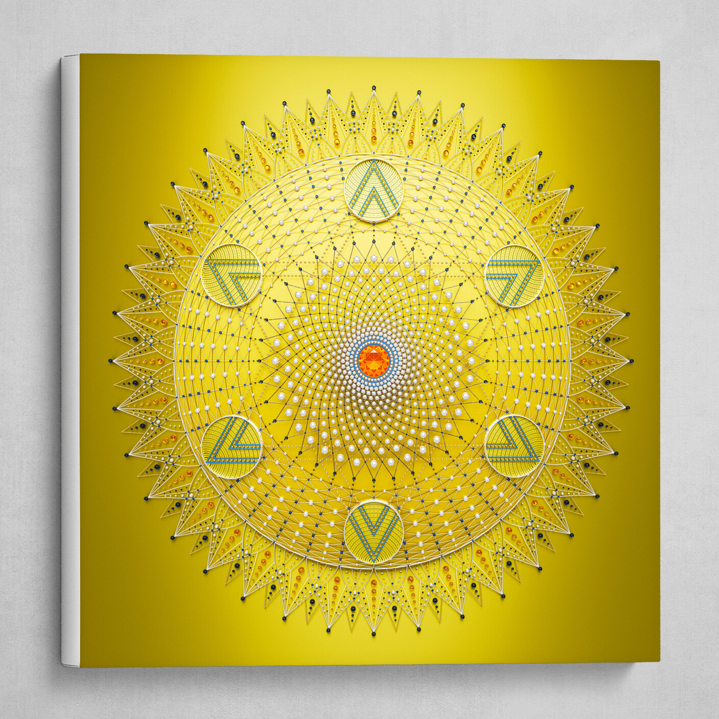 The mandala of self confidence