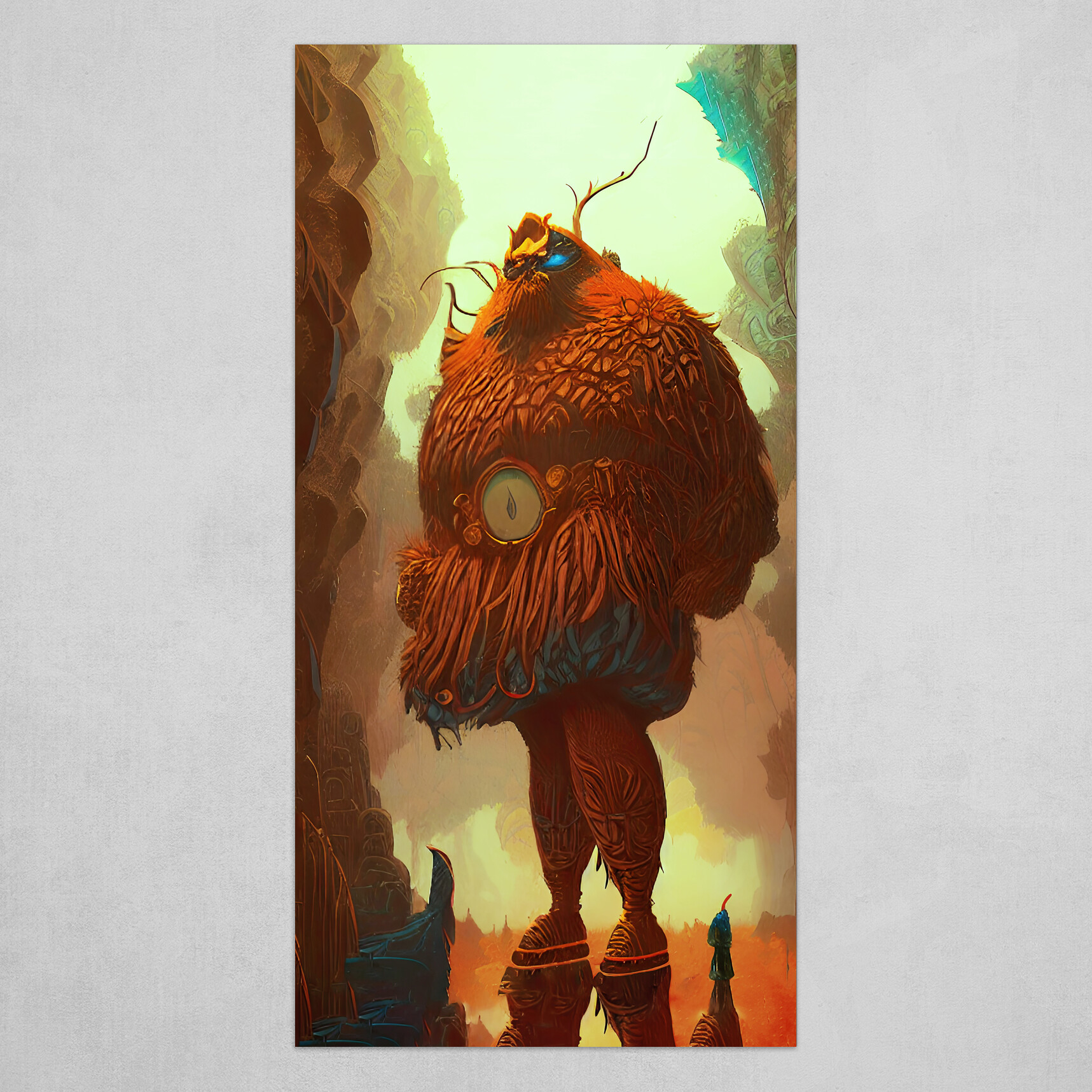 ArtStation Orion the Giant The Brave Warrior Who Saved His Planet