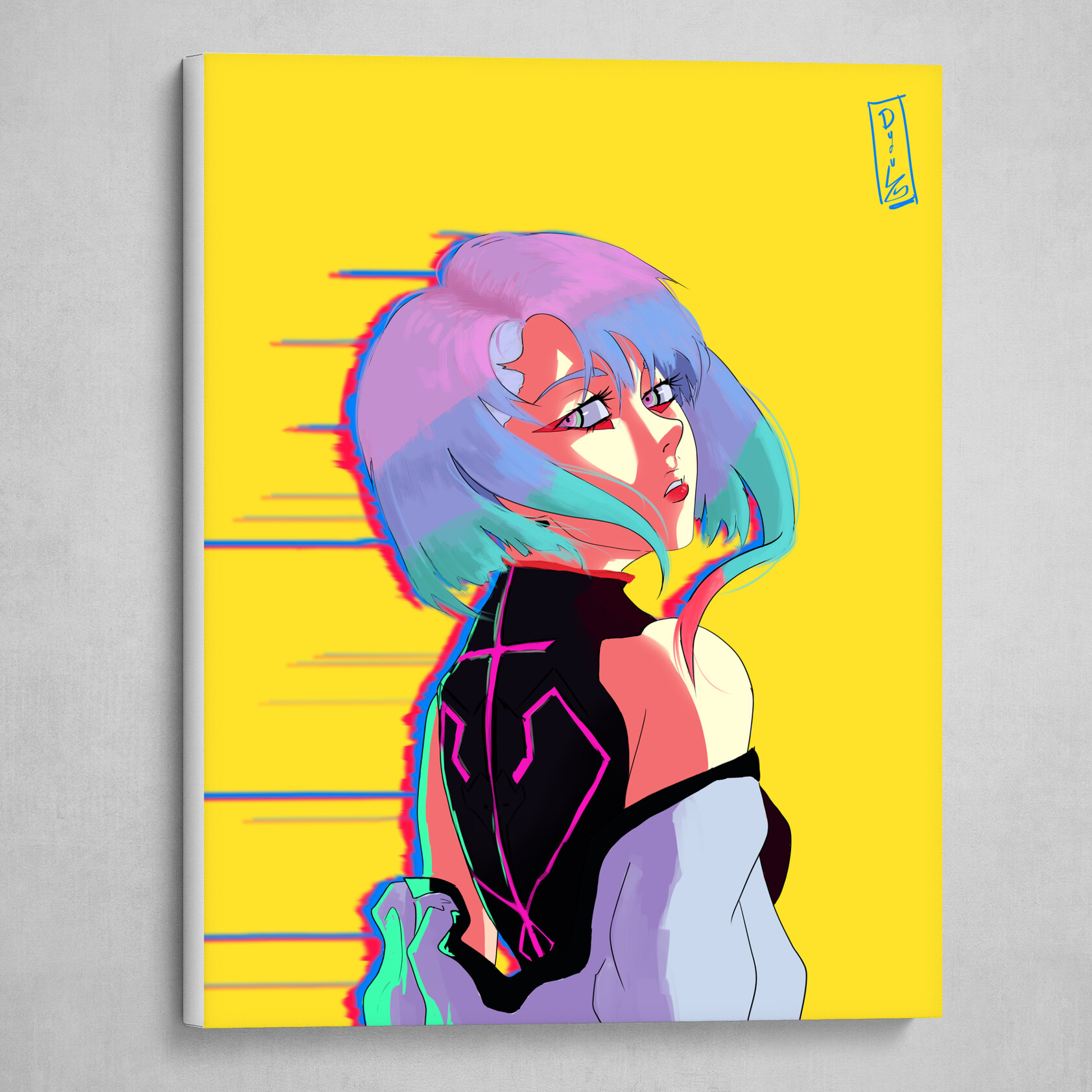 Lucy Cyberpunk Edgerunners | Art Print