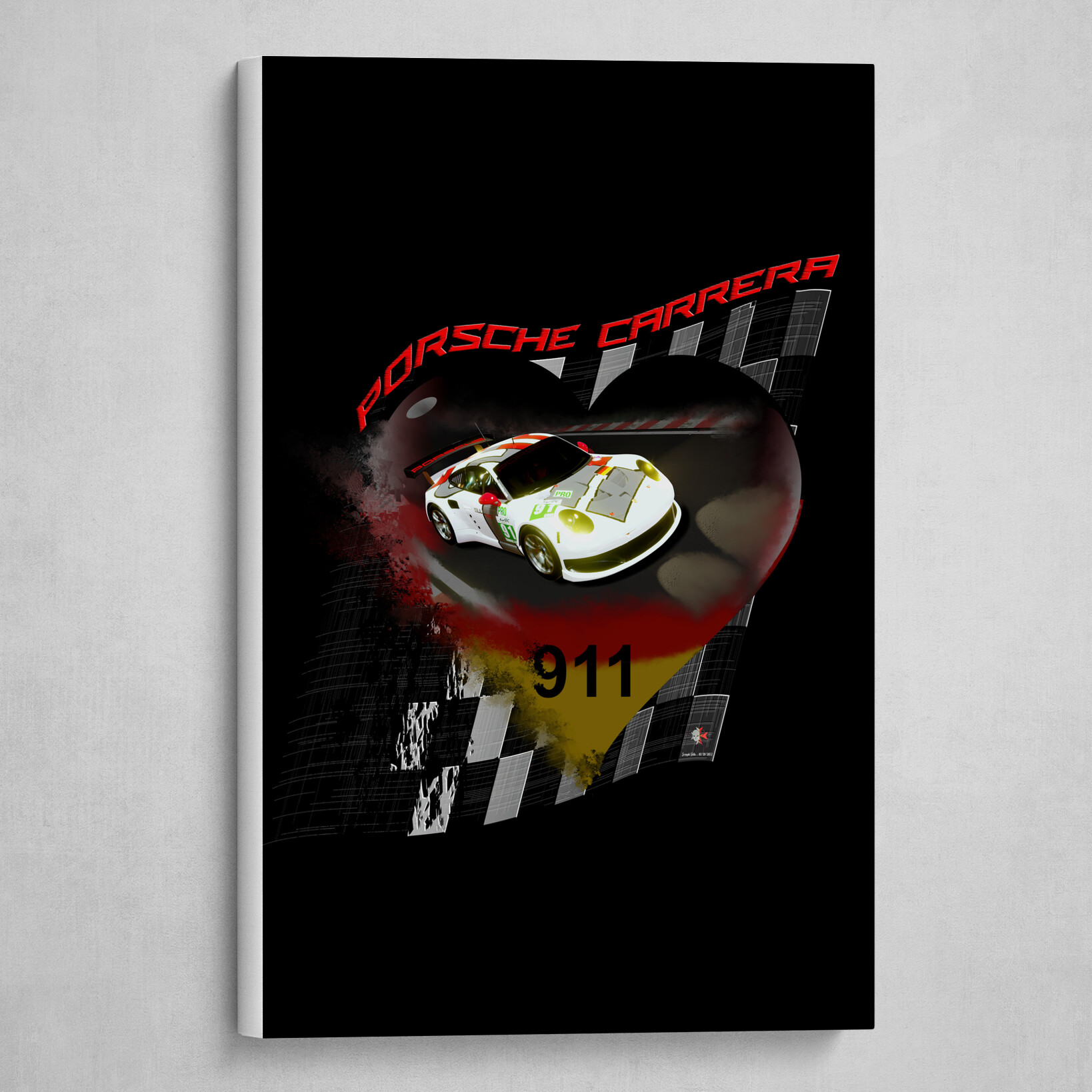 Porsche 911 Carrera Fan Art