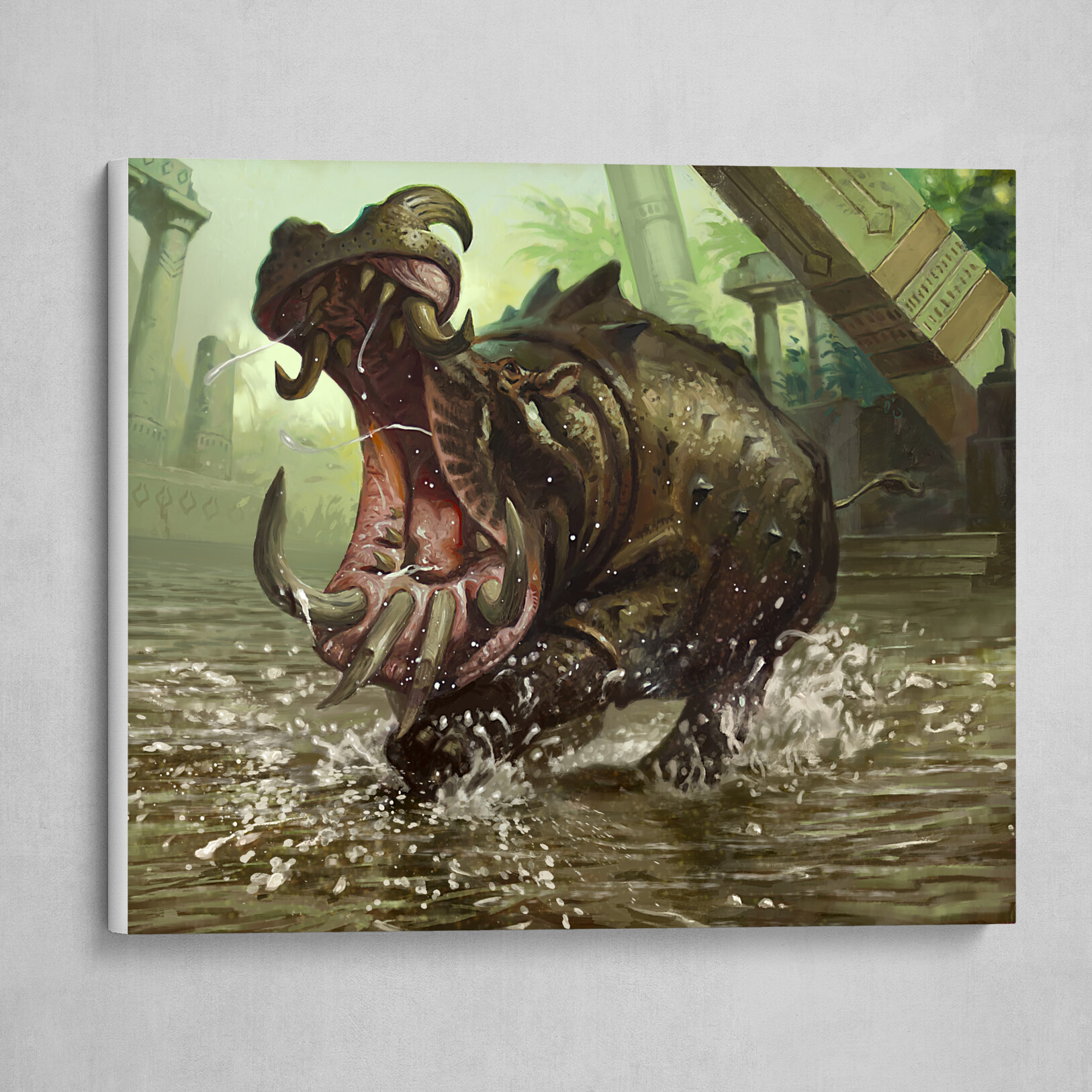 Rampaging Hippo