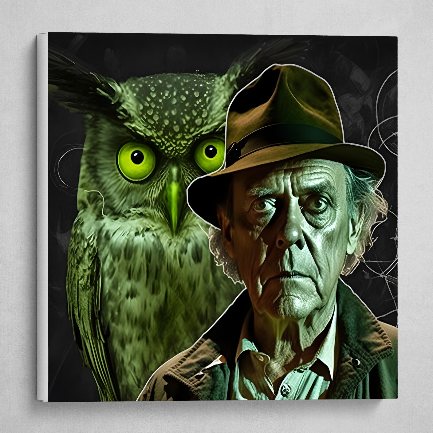 Man with Owl
