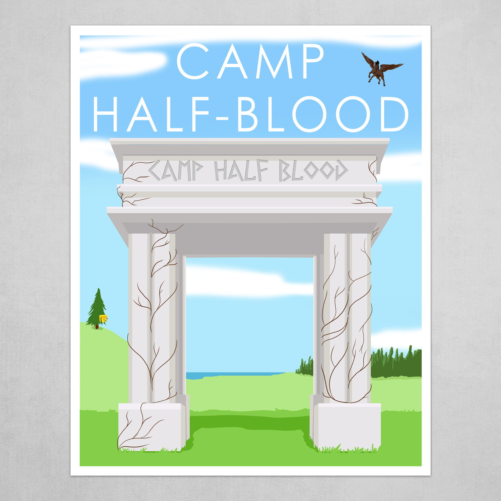 camp half-blood - Camp Half Blood - Posters and Art Prints