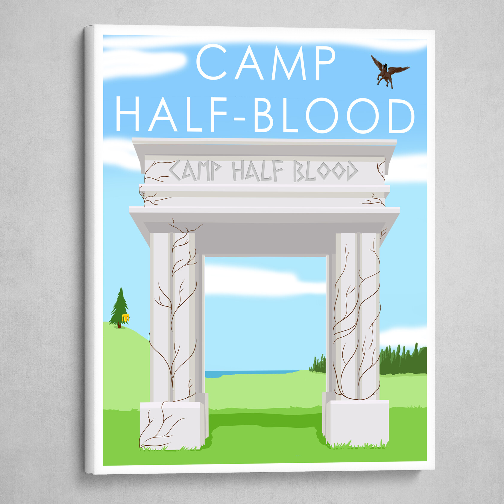 ArtStation - Camp Half-Blood