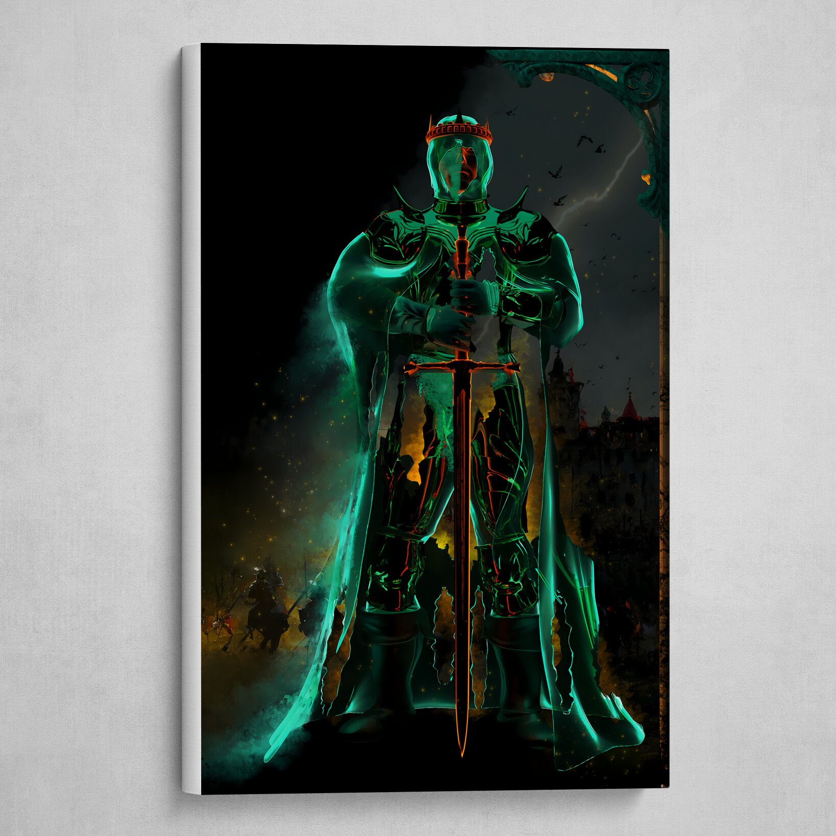 The Hollow King - Original art No AI