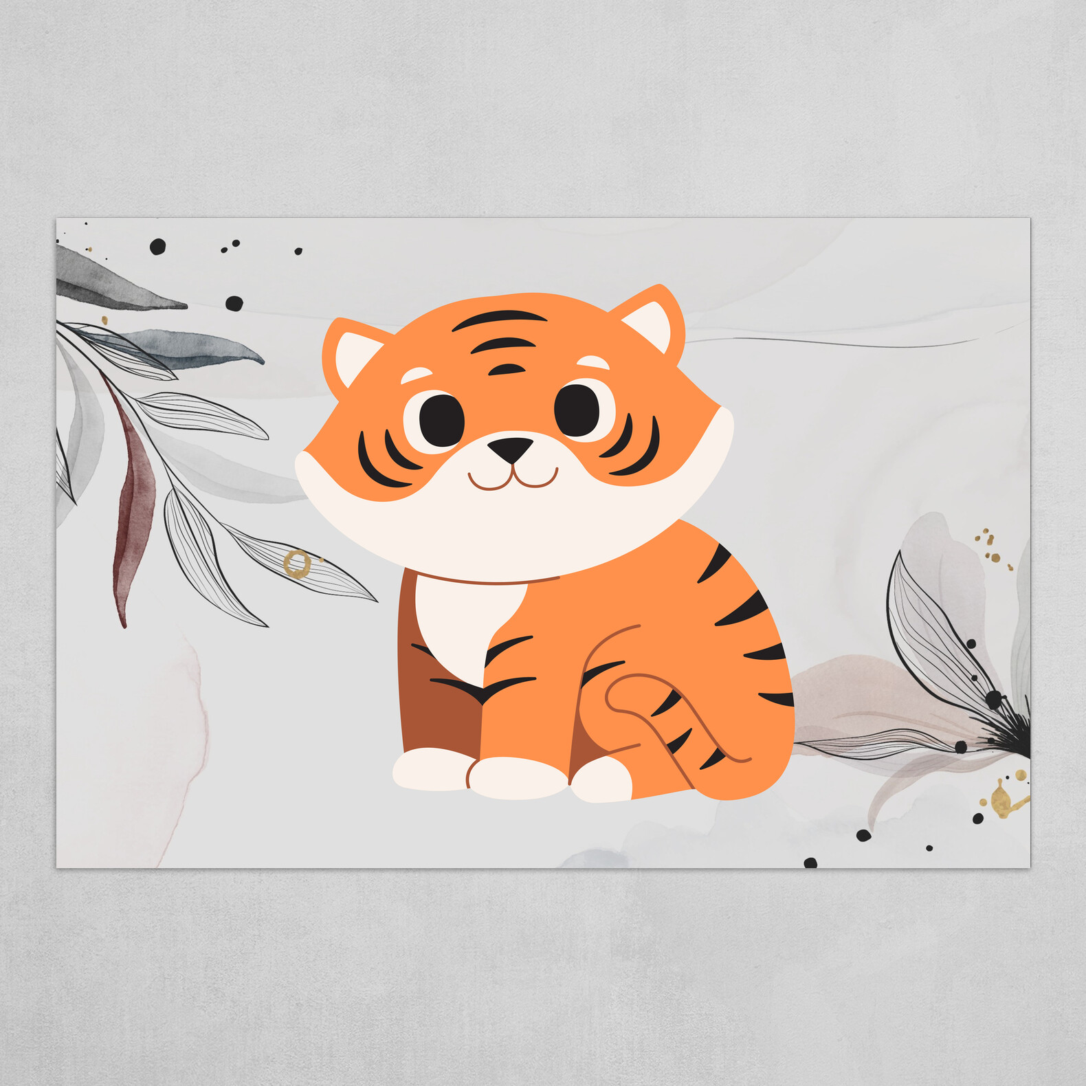 ArtStation - Cute Baby Tiger