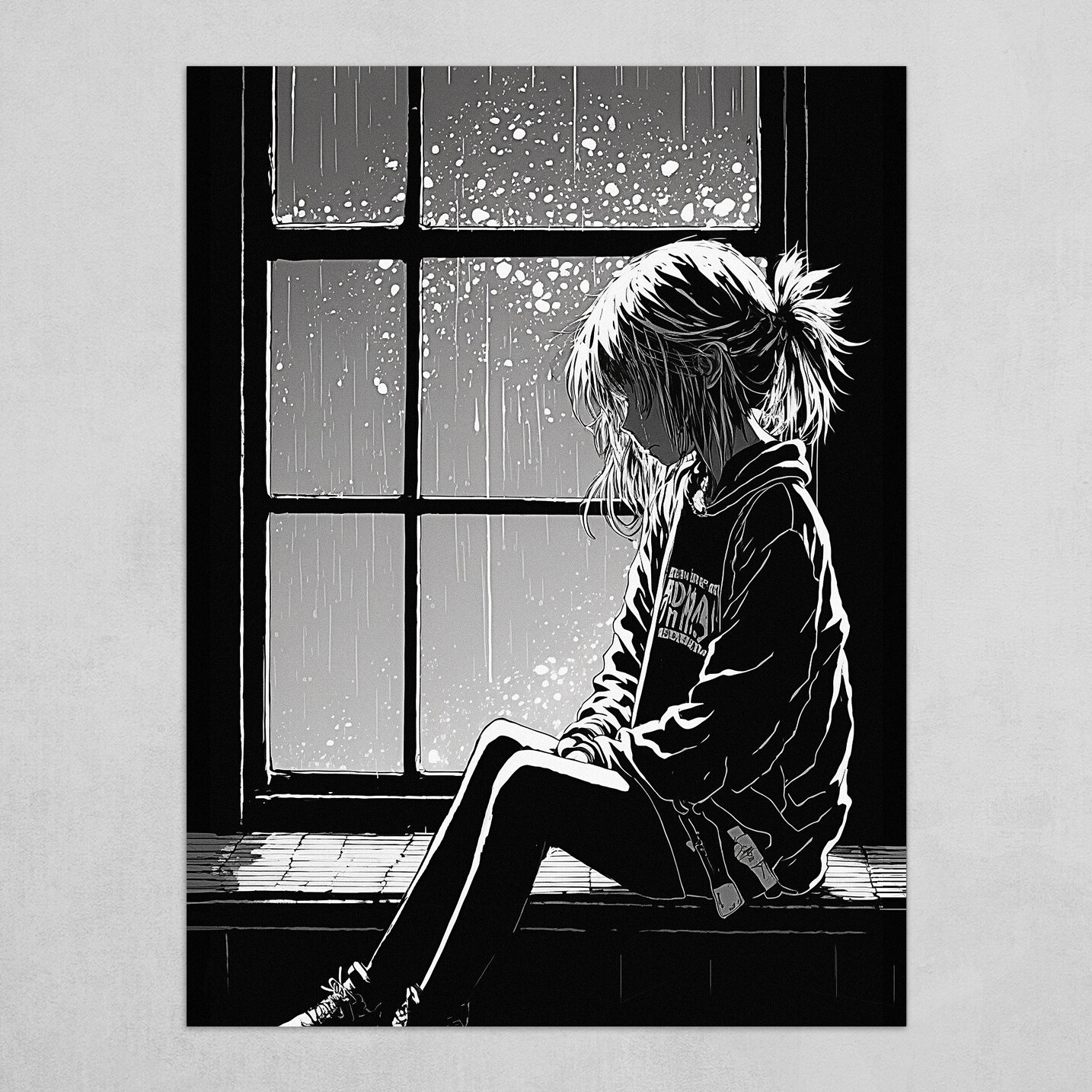 Sad Anime Girl | Poster