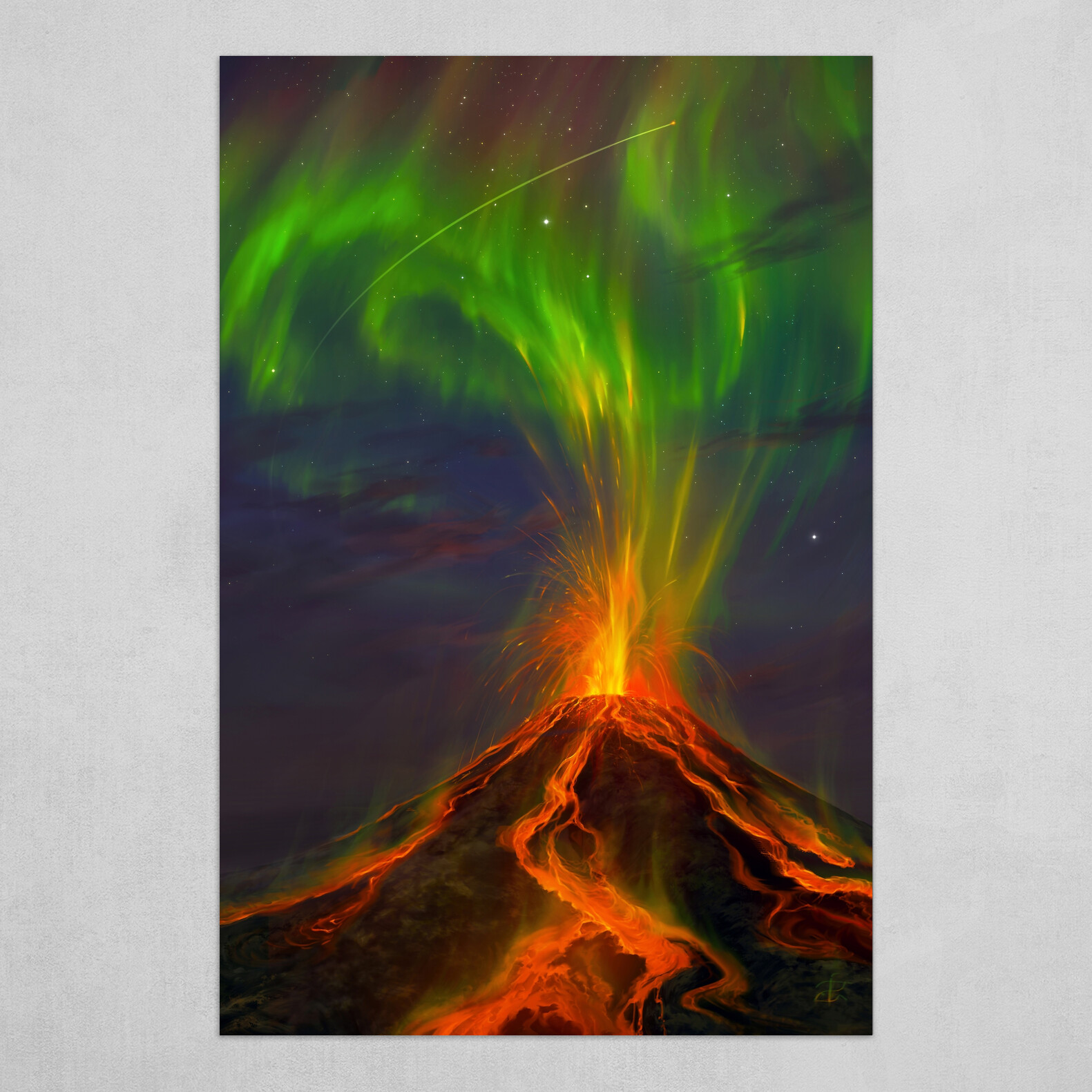 Aurora Eruption