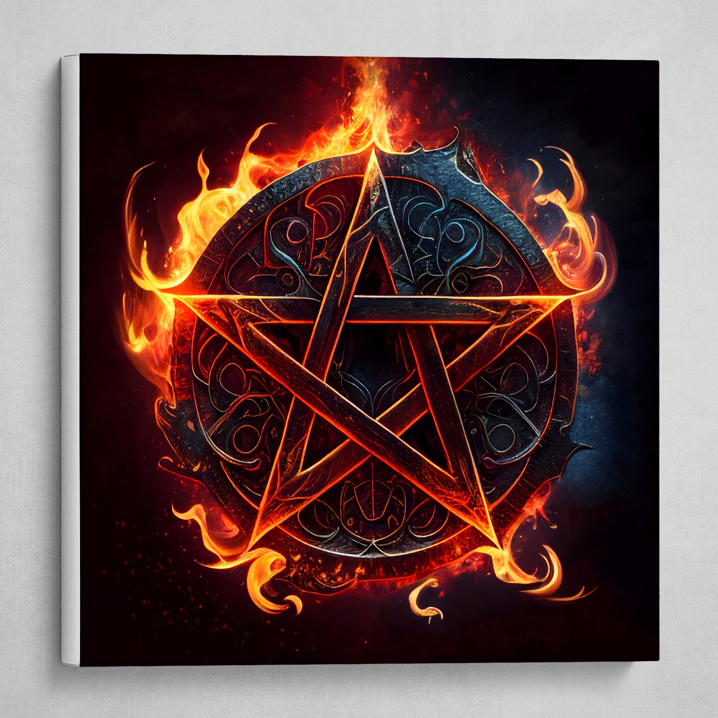 Flaming Pentagram