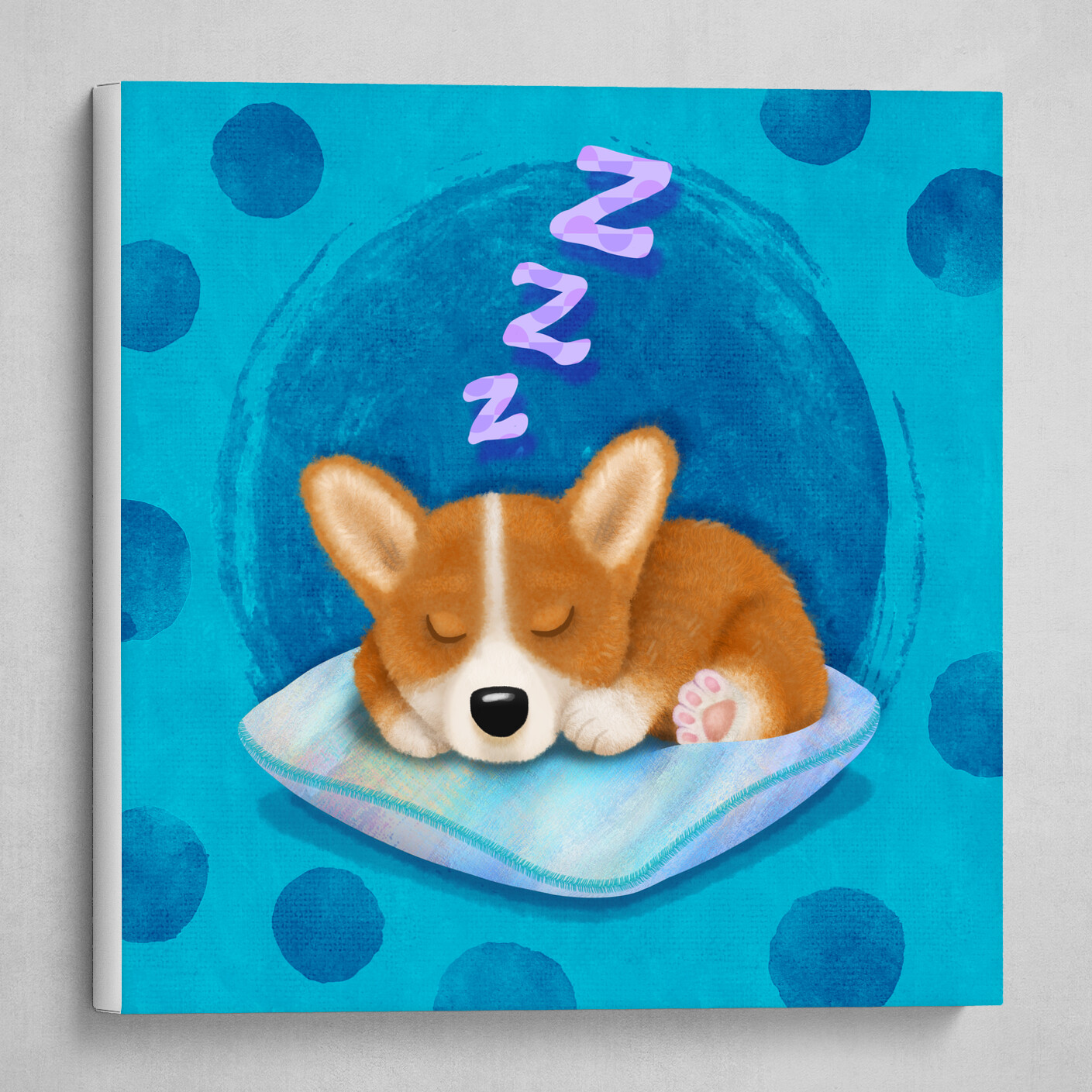 Sleeping Corgi