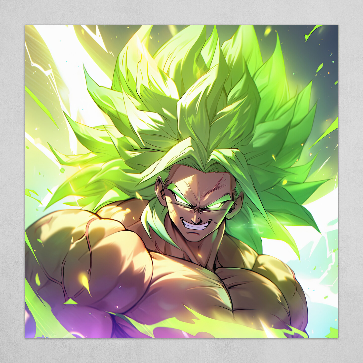 Art Poster Super Saiyan