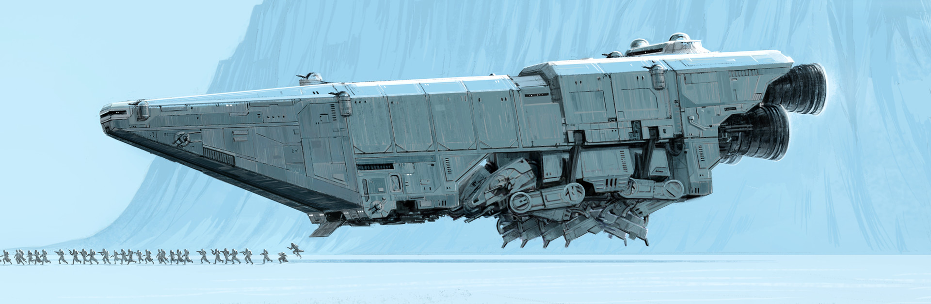 imperial at-at/troop transport:starwars