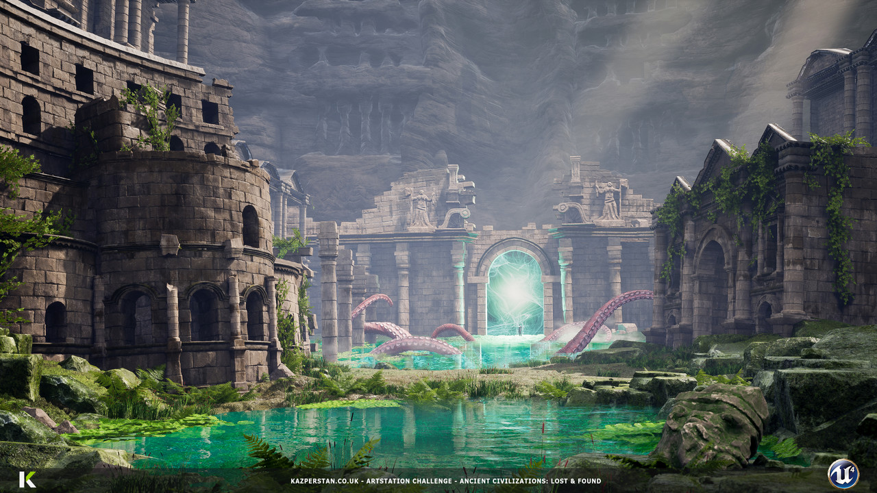 Honourable Mention, Ancient Civilizations: Lost & Found: Game Environment/Level Art