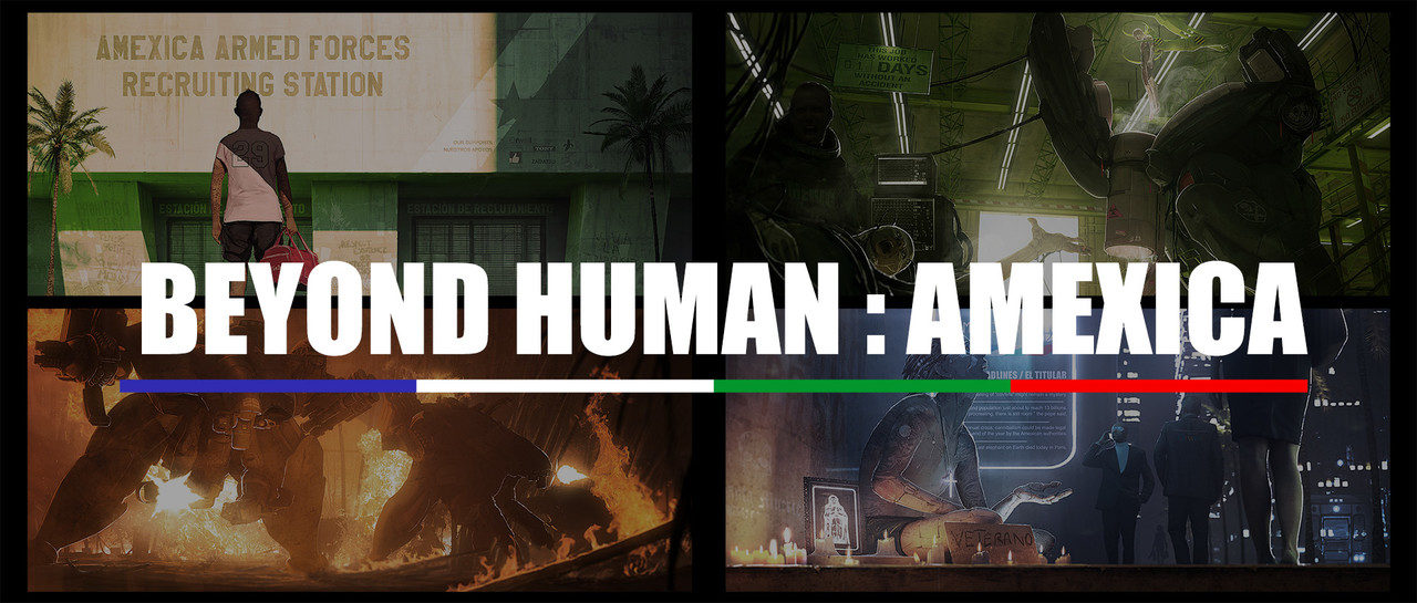 Honorable Mention, Beyond Human: Keyframe Concept Art