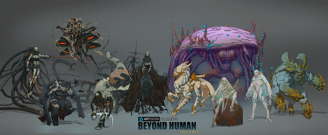 3rd Place, Beyond Human: Character Design