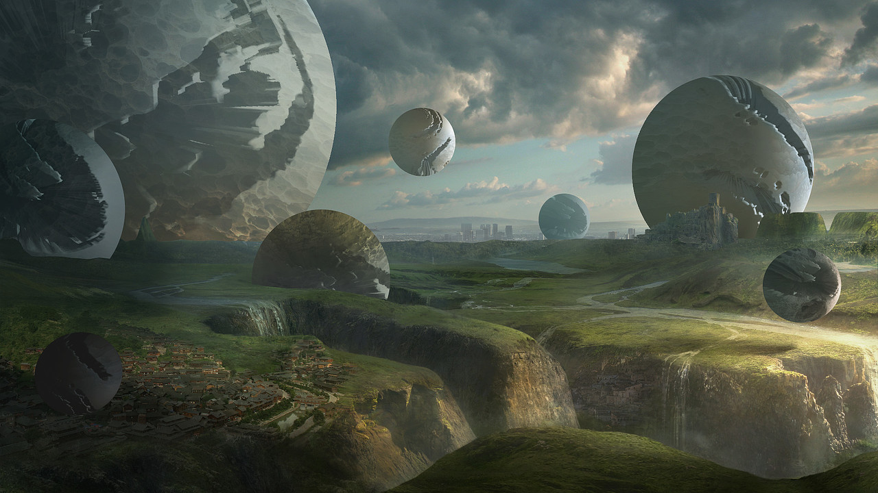 Honorable Mention, Beyond Human: Film/VFX Matte Painting