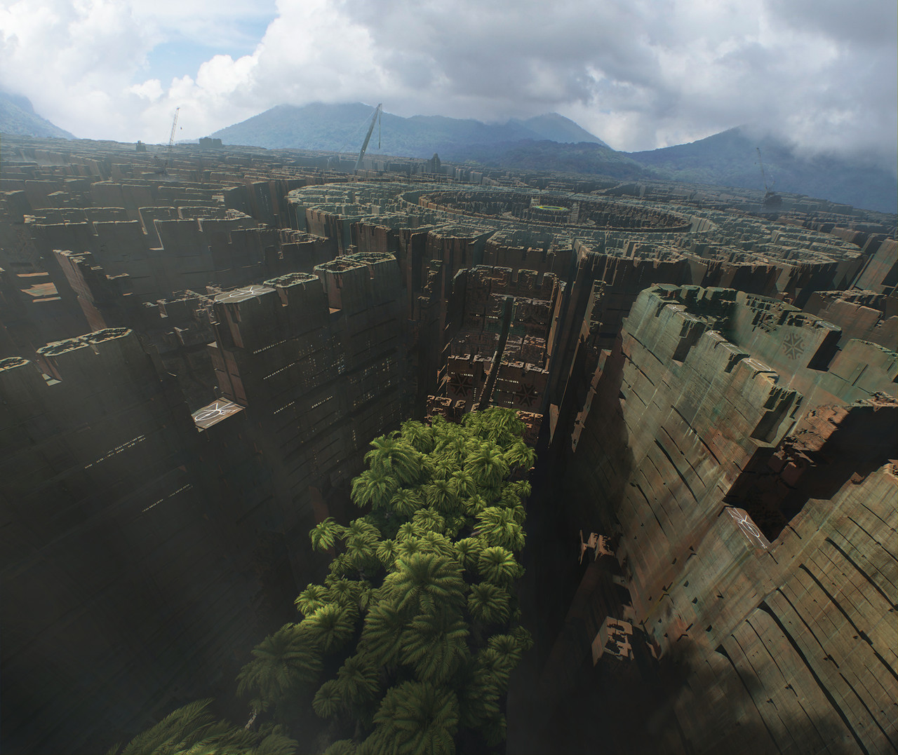 2nd Place, Beyond Human: Film/VFX Matte Painting