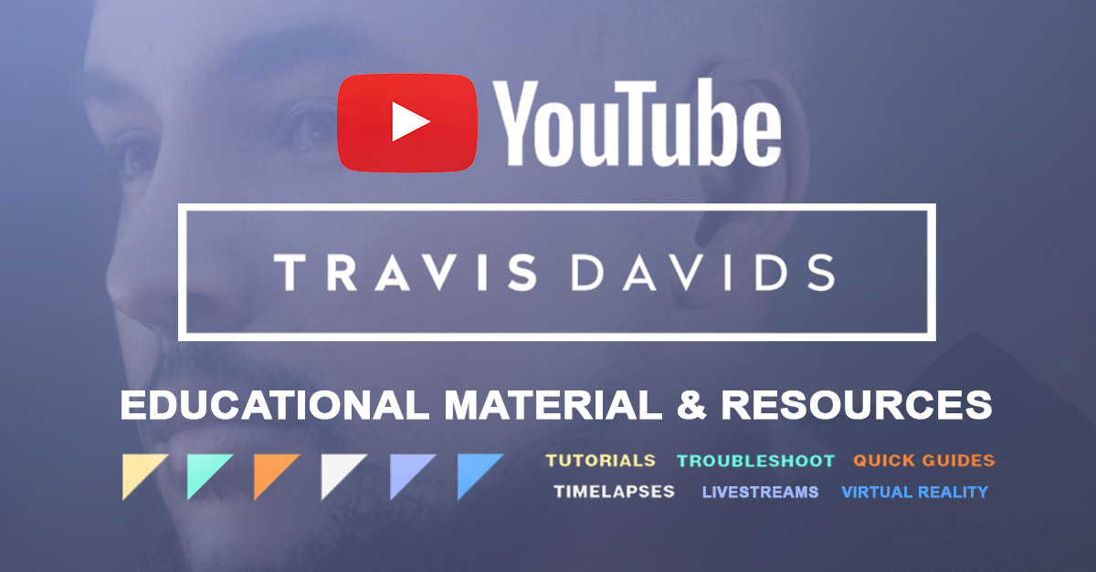 Artstation Travis Davids Travis Davids Youtube Channel