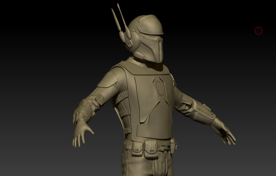 Artstation Pablo Garcia Mandalorian Armor Wip