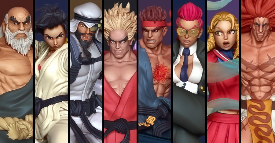 ArtStation - Street Fighter: The Miniatures Game WIPs - Wave 4