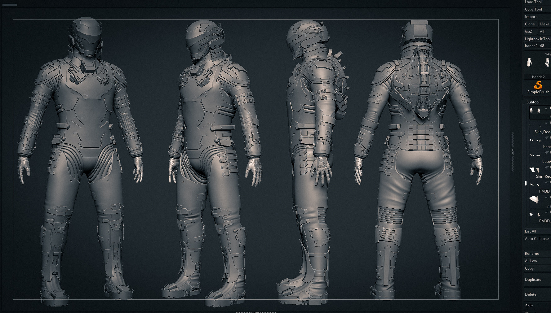 Кирил Петров - Dead Space suit wip#3