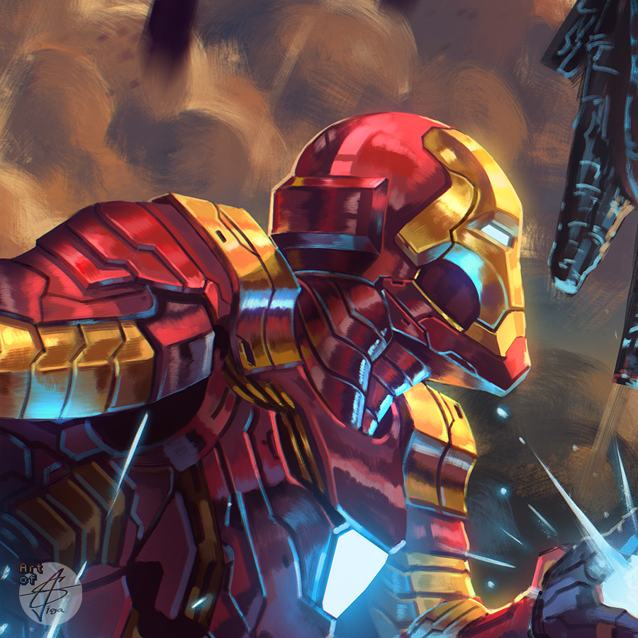 Artstation Courtney Chitsiga Infinity War Iron Man Vs Cull Obsidian Recently Joined In On A