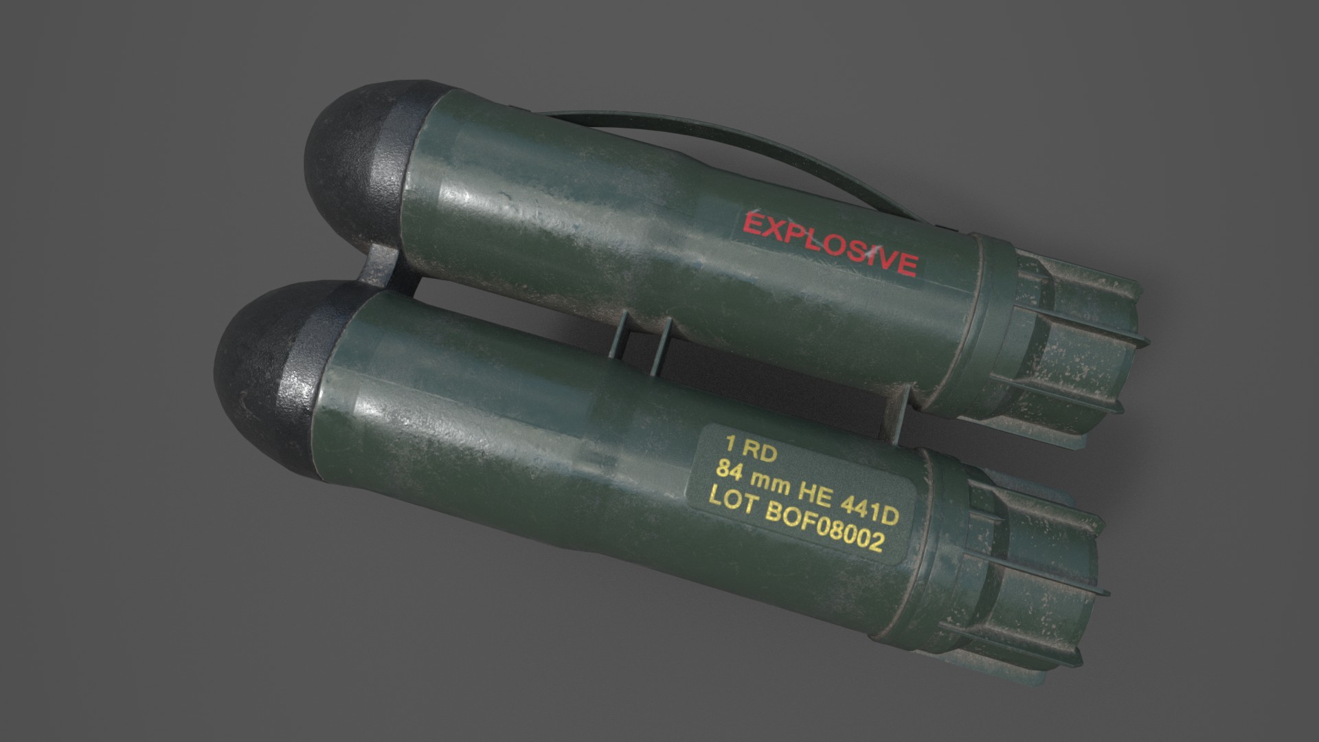 ArtStation M4 CG 84 mm ammo carrier