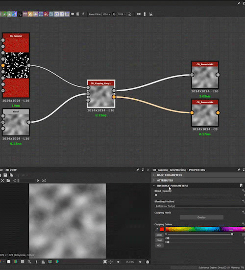 ArtStation - New Capping Utility for Substance Designer