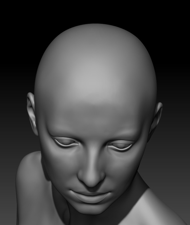 Şefki Ibrahim THE DIGITAL HUMAN PROJECT MODELLING & SCULPTING (Part 2)