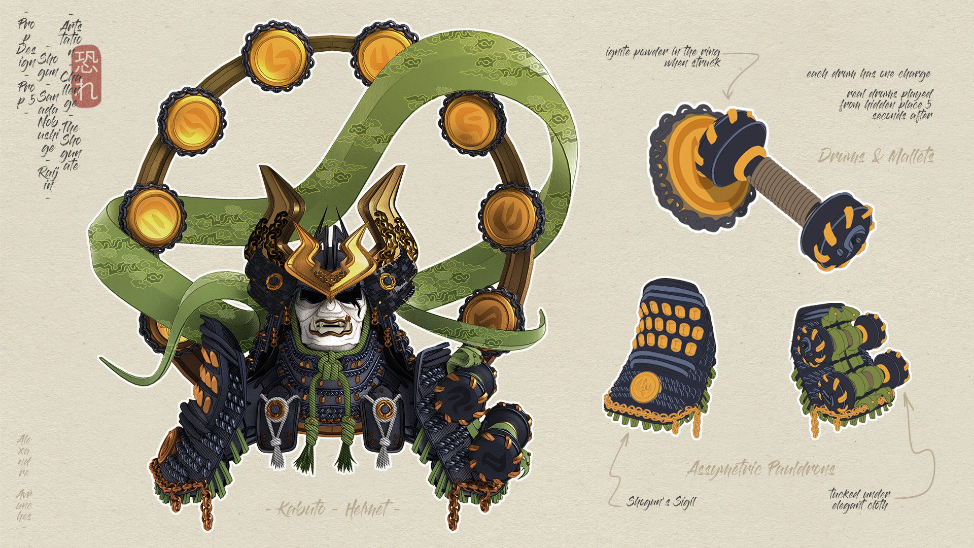 Artstation Alexandre Avranches S Submission On Feudal Japan The