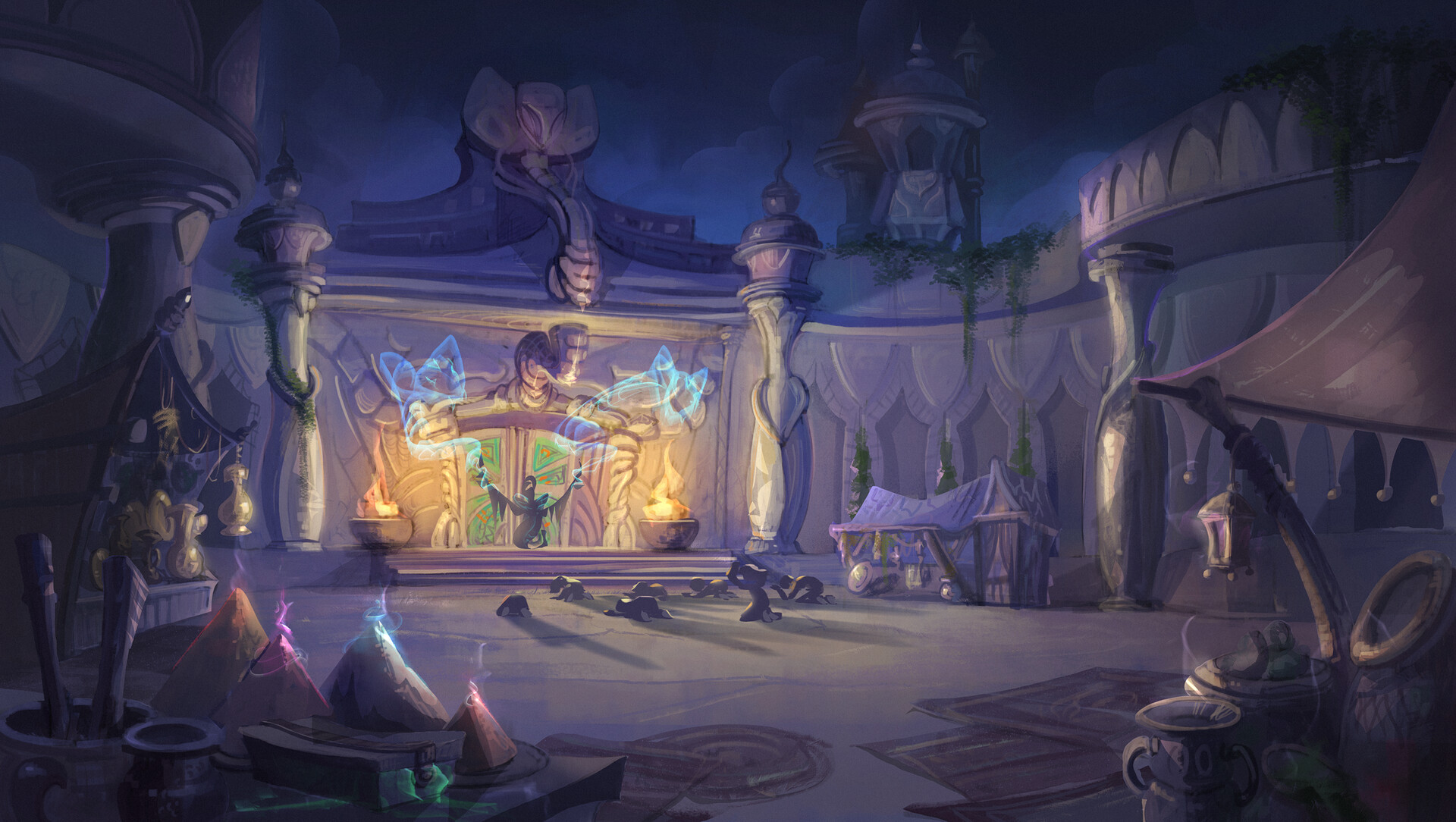 ArtStation - Magic market