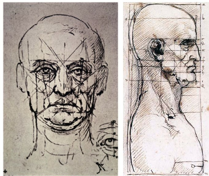 proportions of the human figure da vinci