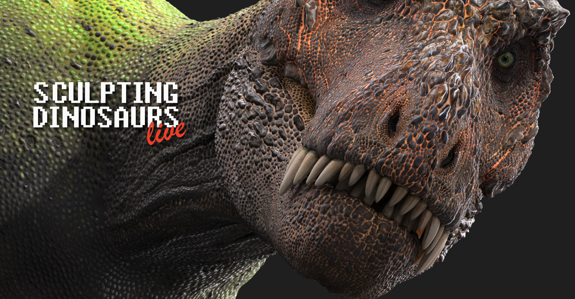 ArtStation SCULPTING DINOSAURS Live