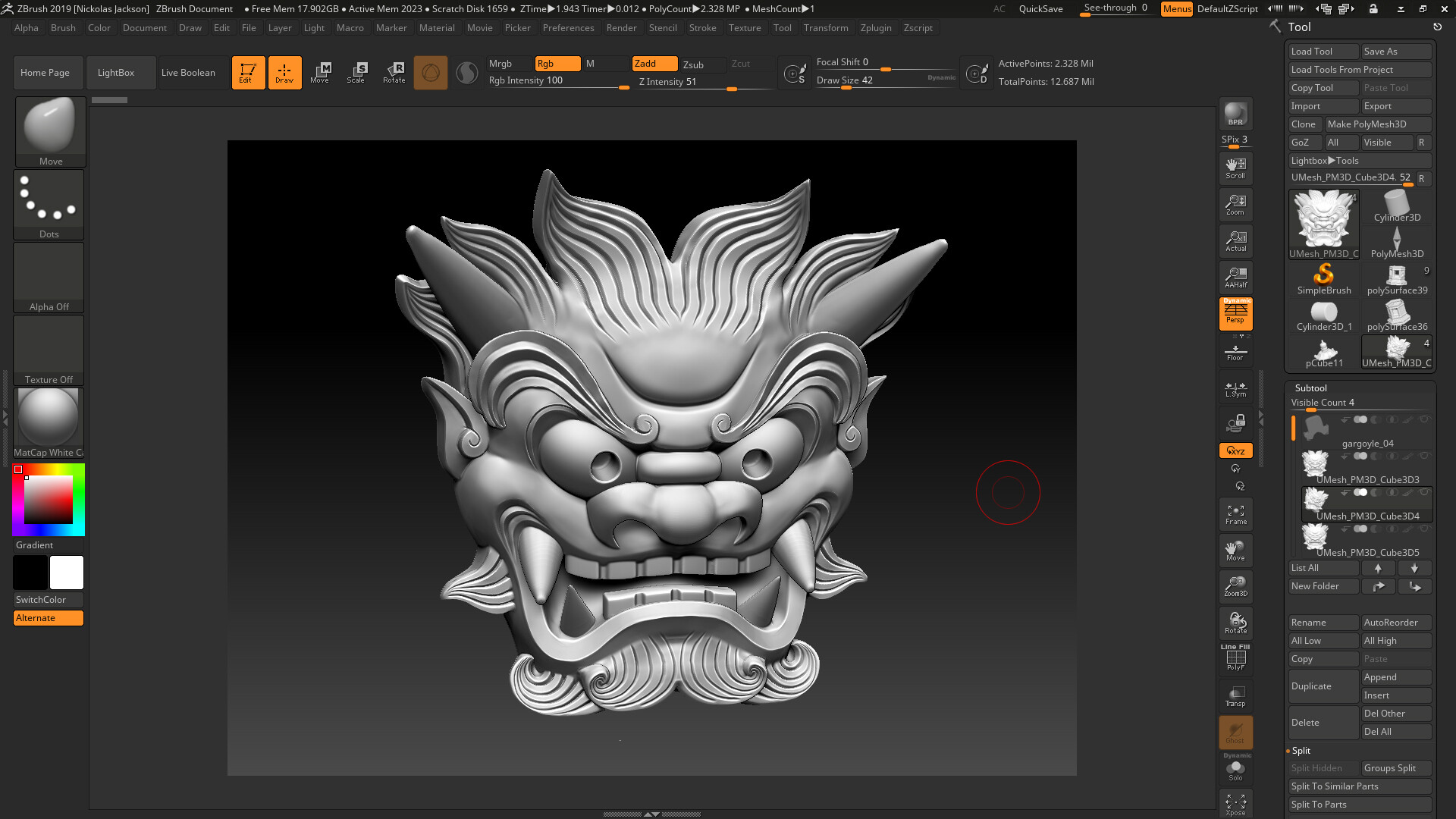 画材 Gargoyle shadow Gargoyle Grimace: Instant Download SVG, PNG, DXF for Cricut