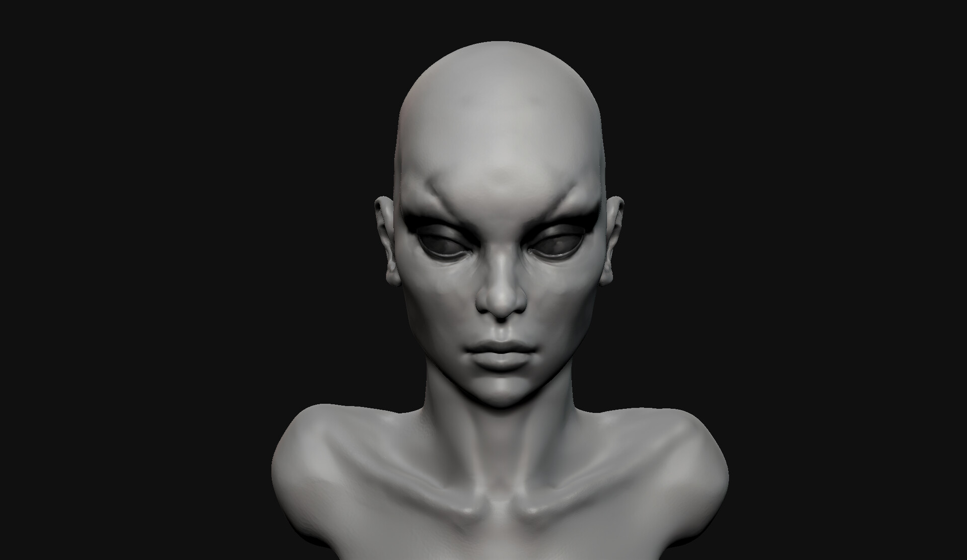 Artstation - Demon. Maiden. Wip. Part 1. Yes.