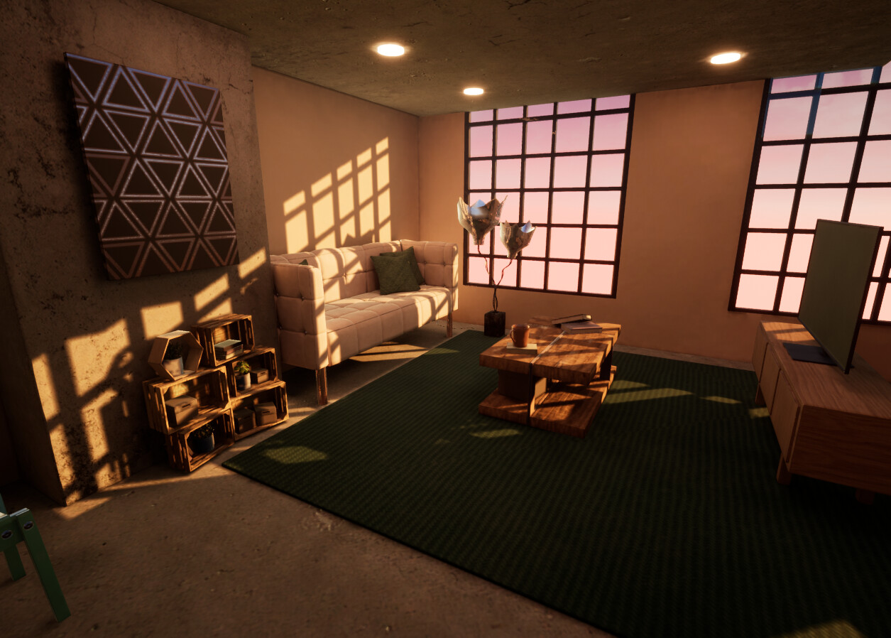 Artstation Elle Colaiaco Ue4 Lighting Research