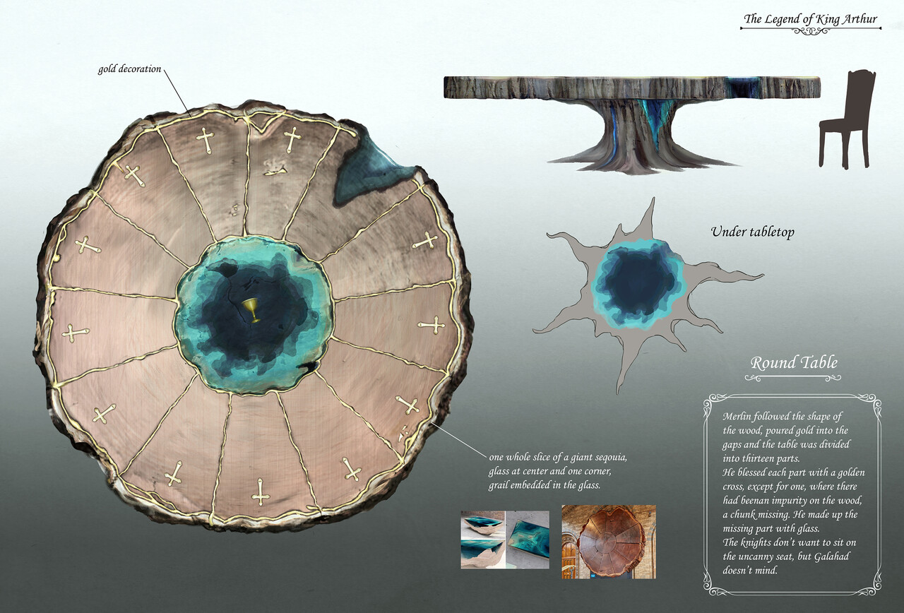 Honorable Mention, The Legend of King Arthur: Prop Design