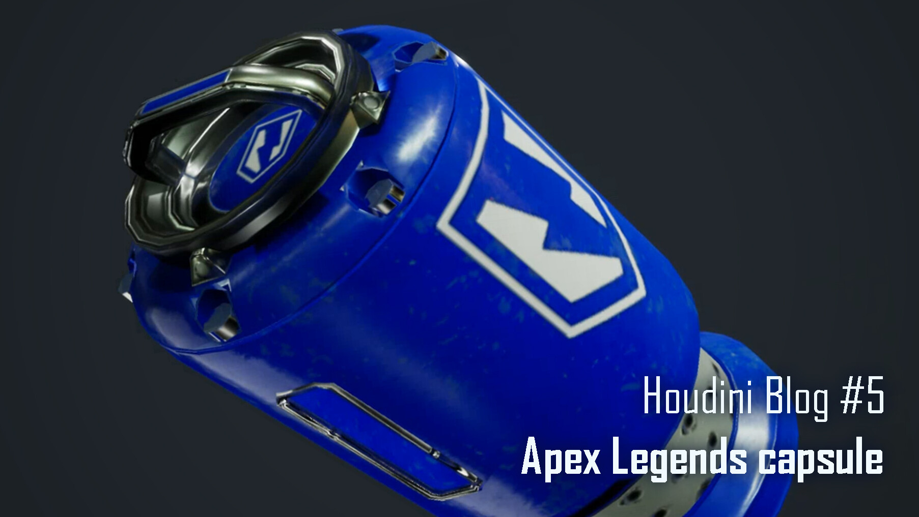 ArtStation - Houdini Blog #5: Apex Legends Shield Battery by Simon ...