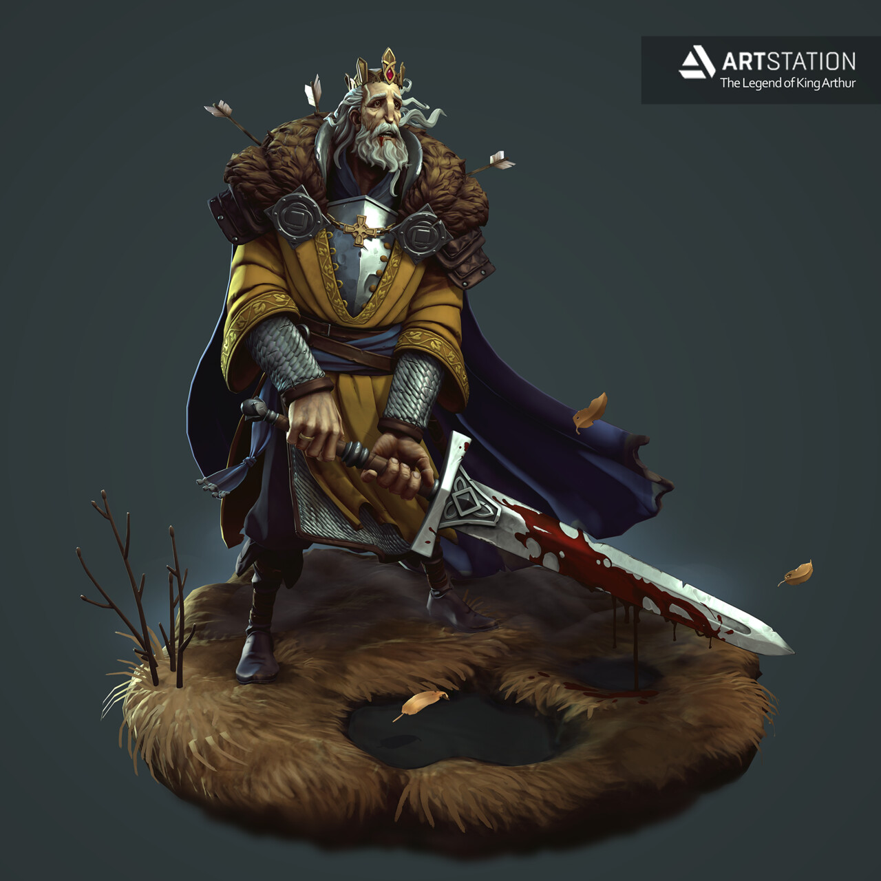 2nd Place, The Legend of King Arthur: Game Character Art (real-time)