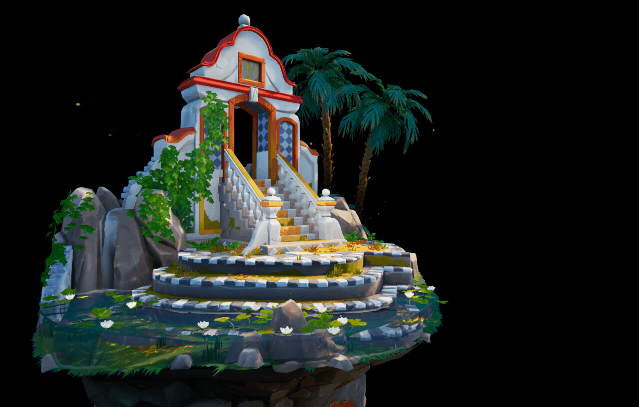 ArtStation - Diorama Project Update 4; I finished it ages ago, I 