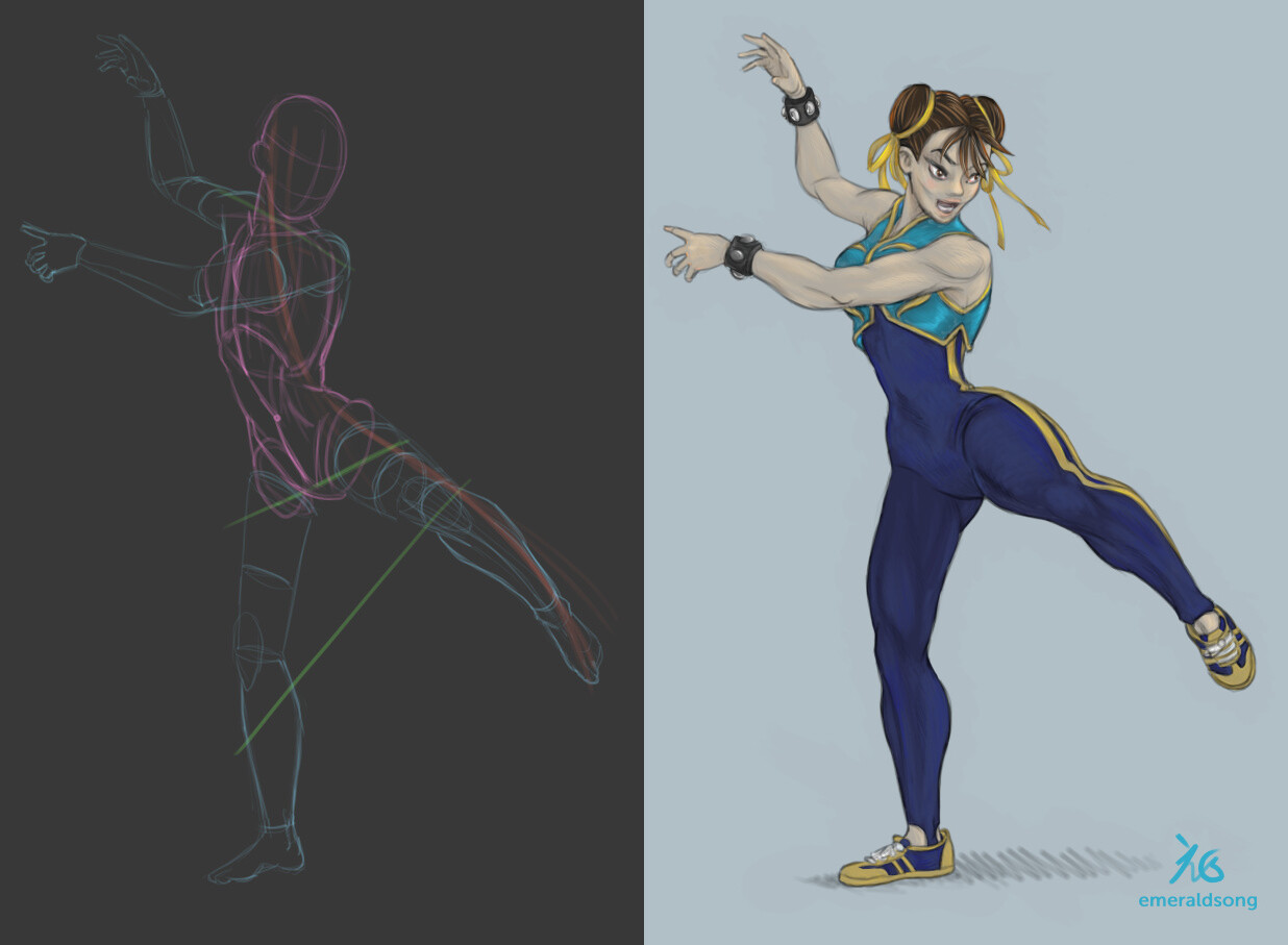 My drawing of The Figure