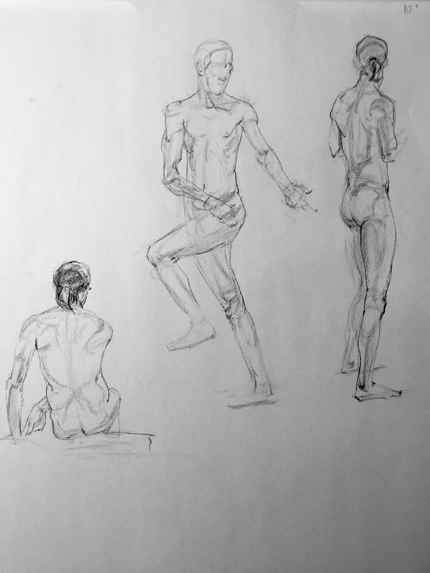 Life Drawing - Male - Action poses - 5 Min by AshliBell-Bowling on  DeviantArt
