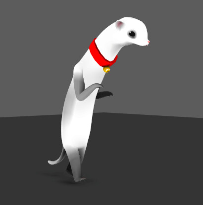 Walkin Ferret Morgan Ward Art