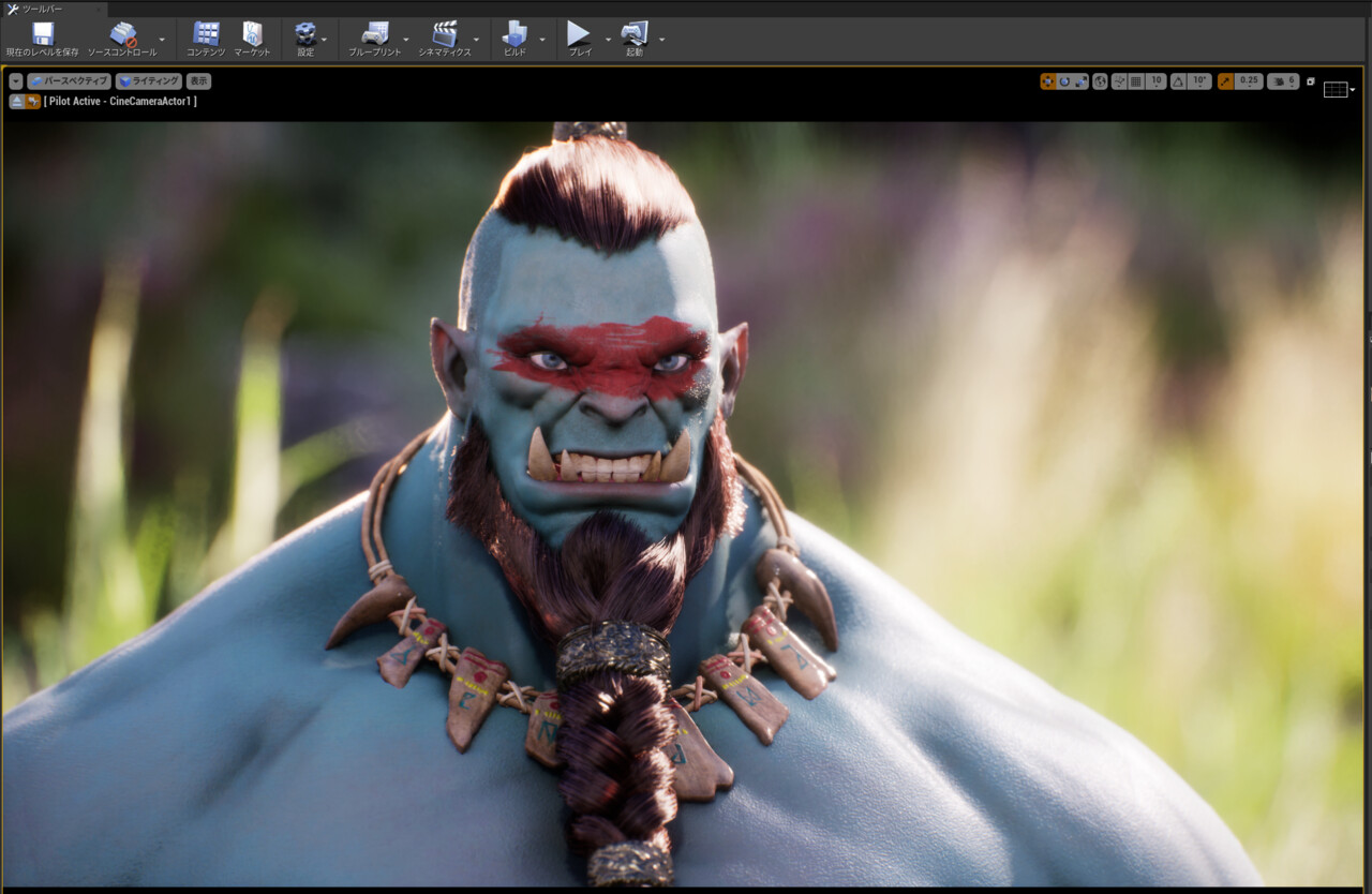 Artstation Yuichiro Fujita Ue4 24 New Feature Realistic Hair In Real Time