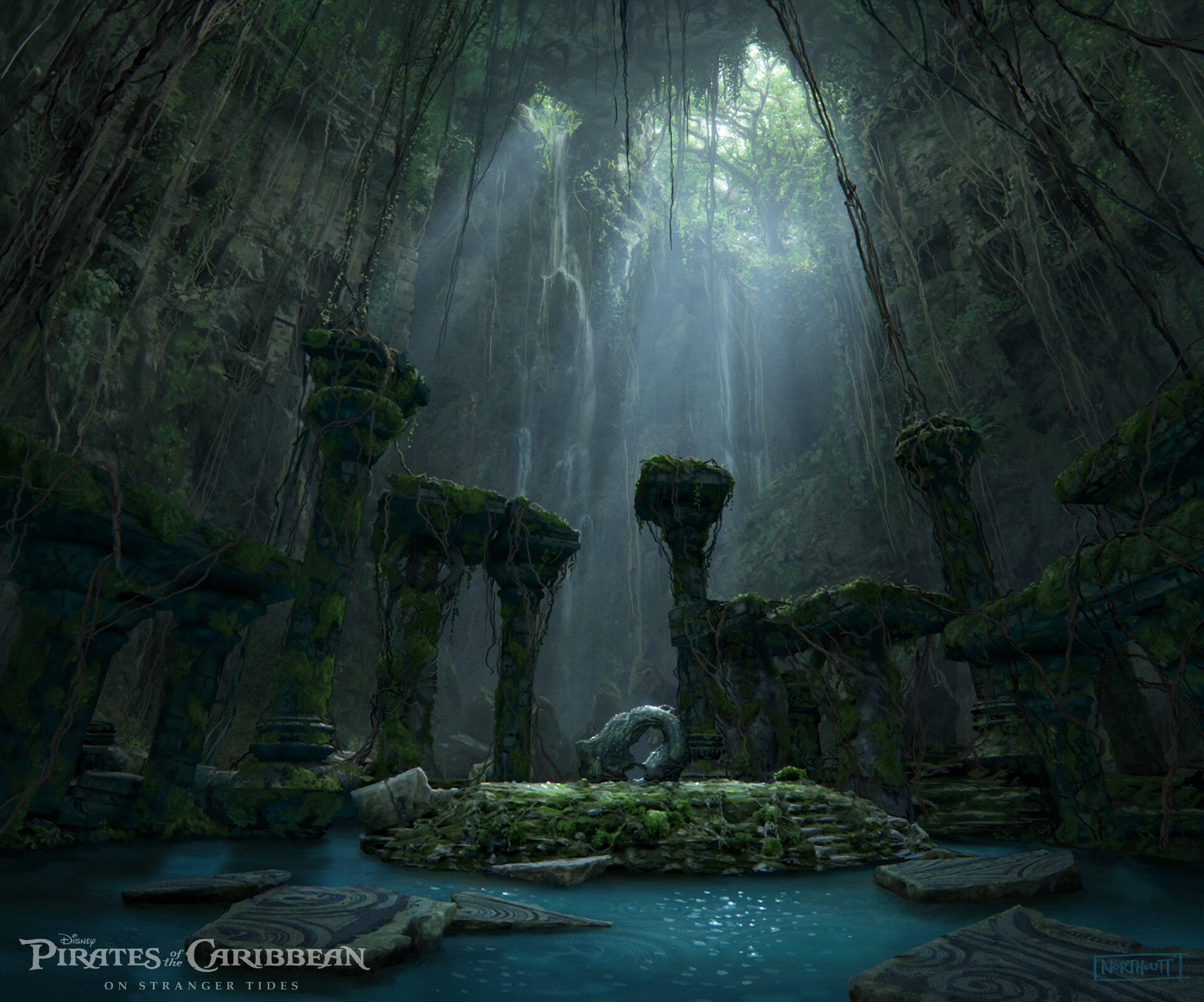 ArtStation Fountain of Youth Final Year Project Week One